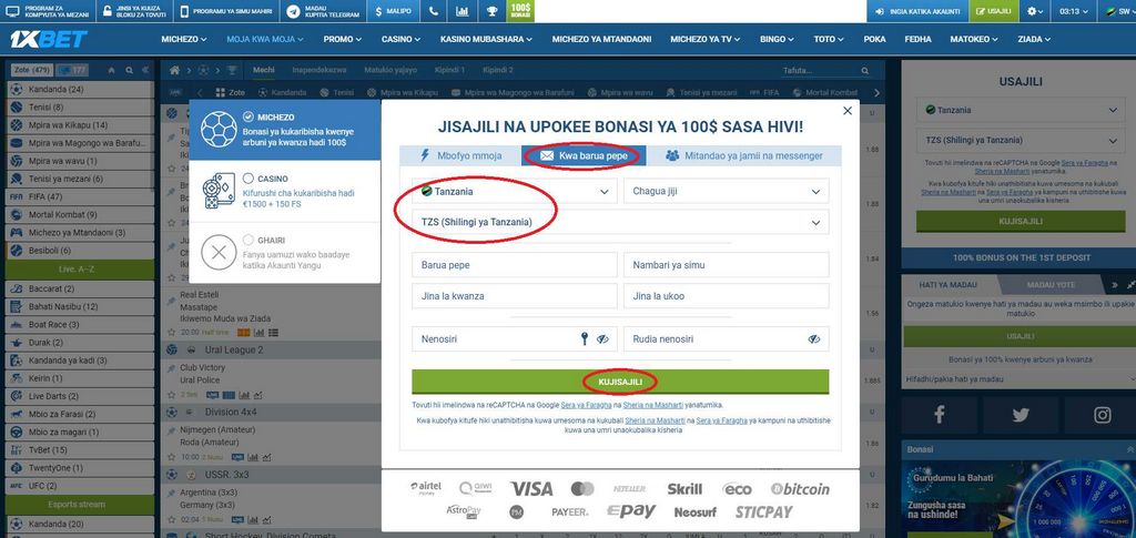 Pendaftaran dan Login 1xBet - Diperbarui untuk Juni 2025